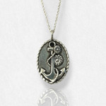 Anchor Necklace - Sterling Silver 925